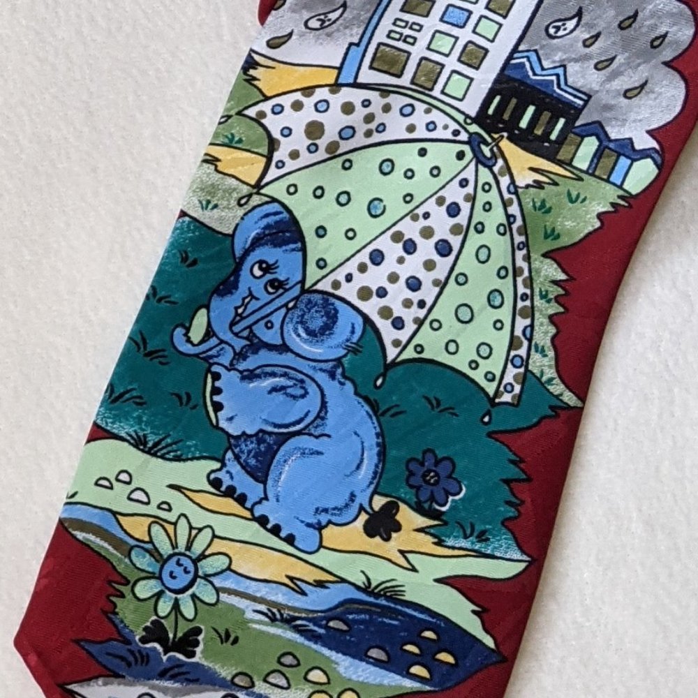 Vintage 80s Novelty Necktie Bundle - Picture 5 of 5